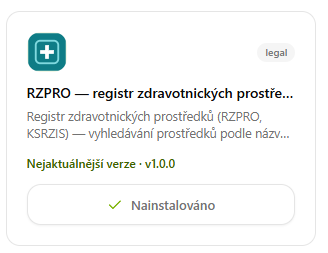 RZPRO — register zdravotníckych prostriedkov