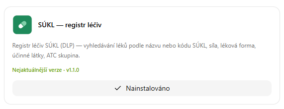 SÚKL — register liečiv