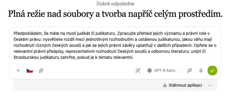 Zadání po vylepšení promptu