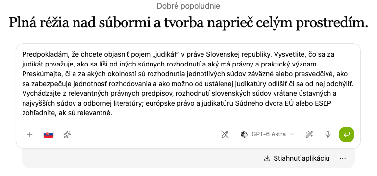 Zadanie po vylepšení promptu